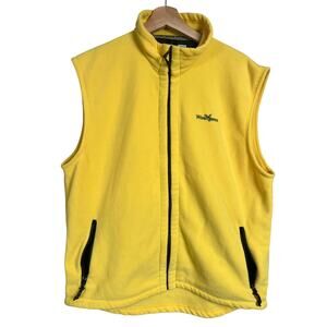 Wintergreen Yellow Vest Polartec Size Men's Large Zip up